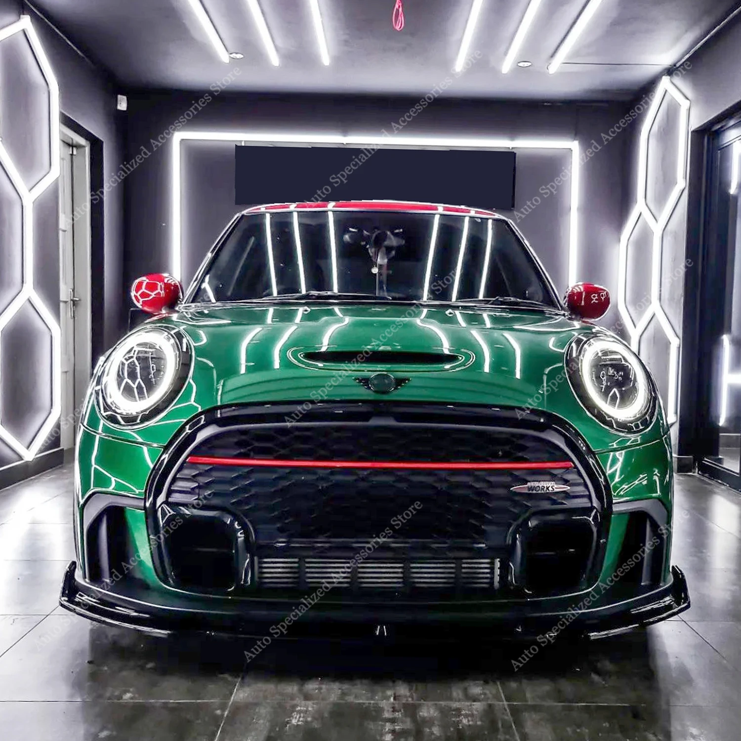 Parachoques Mini JCW F56/F57 Deportivo con Splitter y Difusor - imagen 3