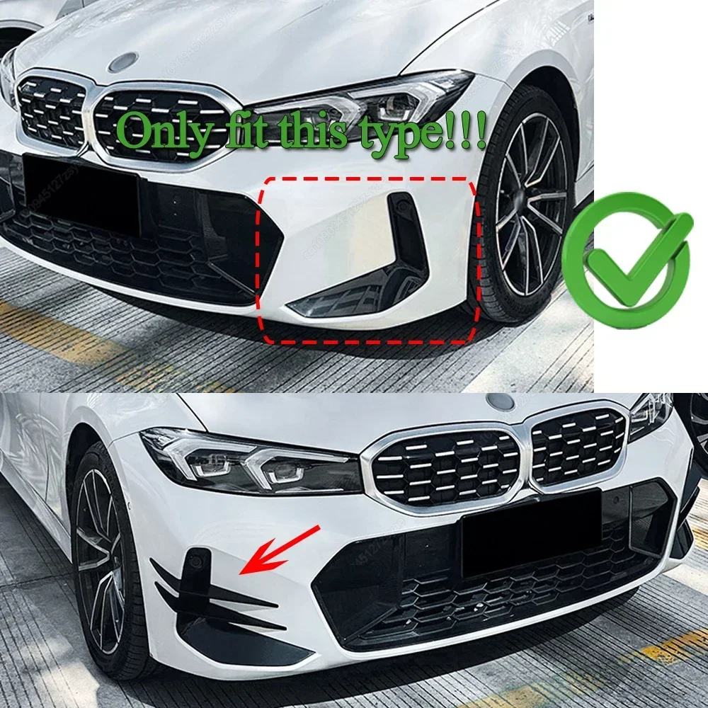 Parachoques M-Sport BMW G20 G21 2022-2024 con canards - imagen 2