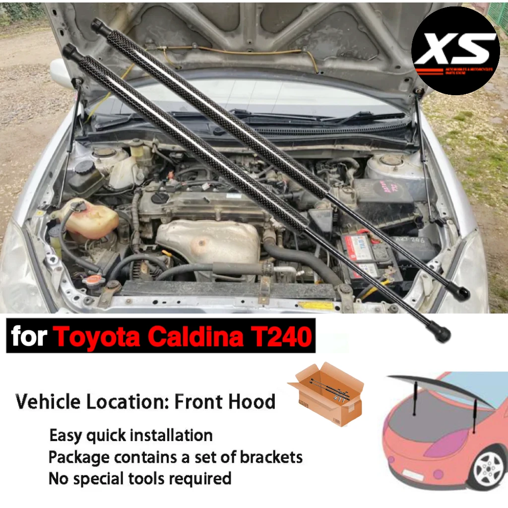 Puntales de capó Toyota Caldina T240 – soporte delantero 2002-2007