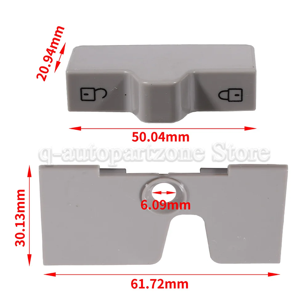Cerradura de puerta del refrigerador Dometic RM 7 2412757607 caravana - imagen 2