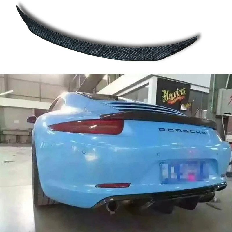 Para 2012-2015 Carrera 911 991 Ala trasera del estilo VRS 911 V-RT - imagen 3
