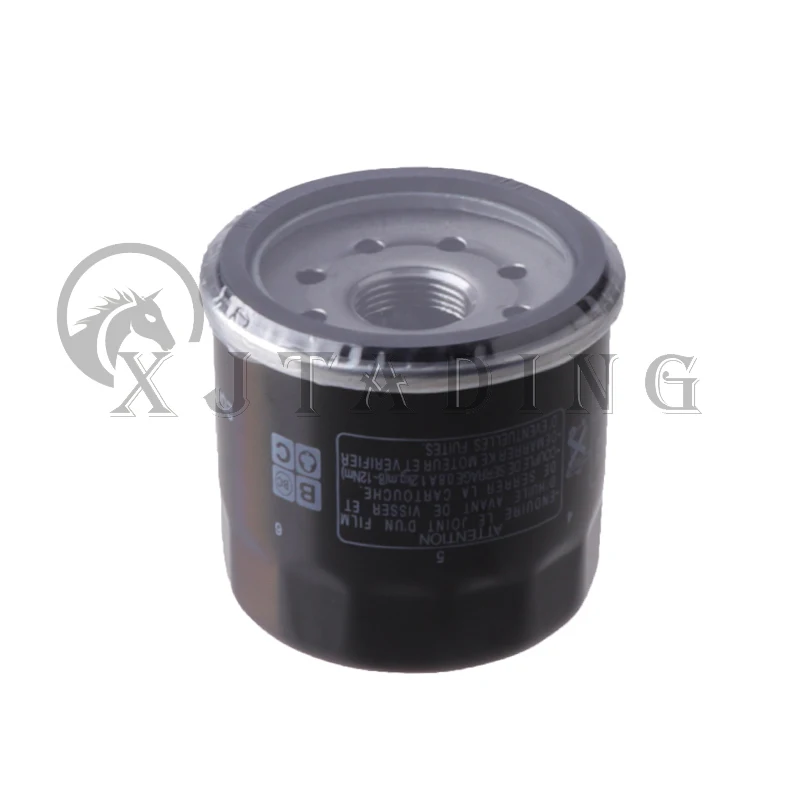 Filtro de aceite con junta de caucho nitrilo HNBR