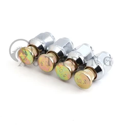 Tuercas hexagonales M12x1,25 para cubo de rueda ATV y quad