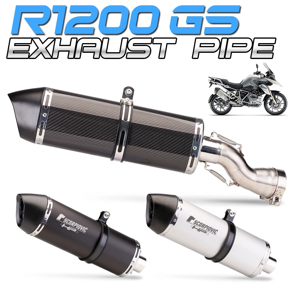 Tubo de enlace escape Slip-on para BMW R1200GS Adventure 2013-2019 - imagen 3