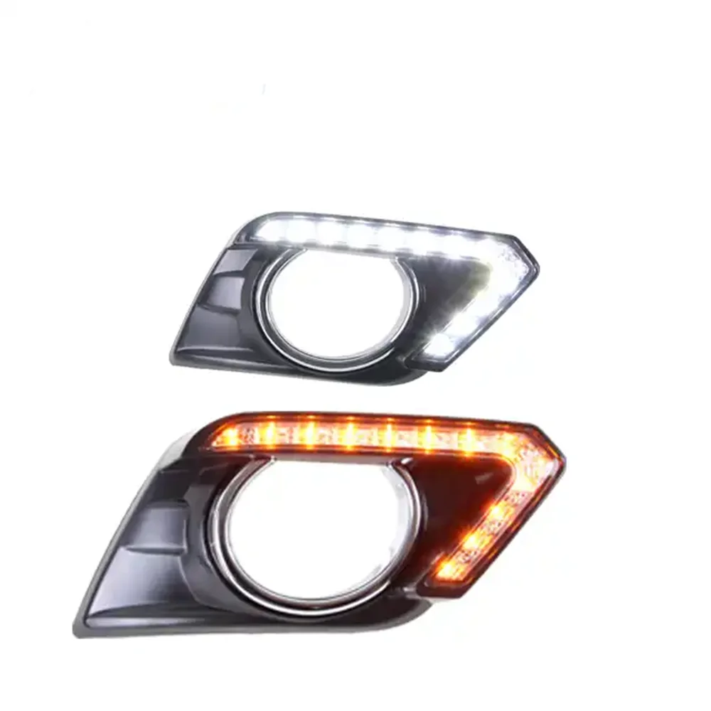 Nissan X-Trail Rogue 2014-2016 luz de circulación diurna LED delantera - imagen 3
