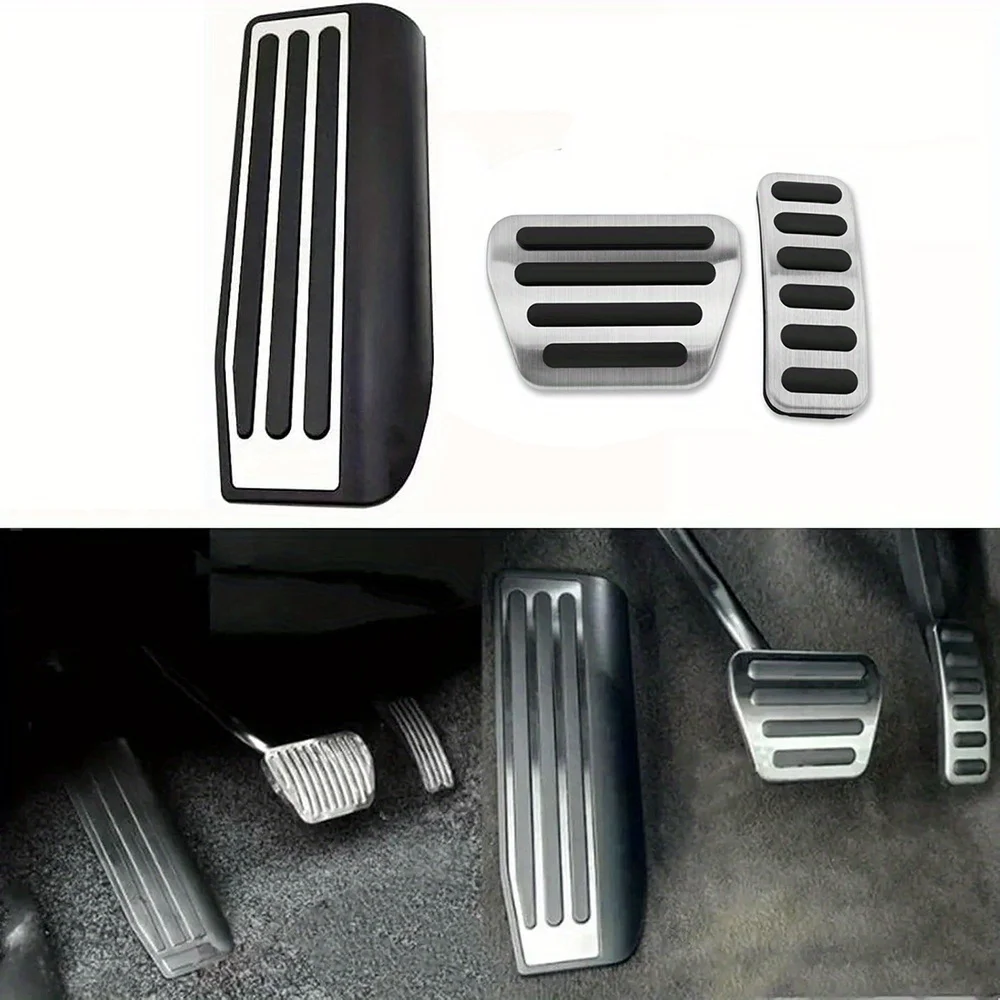 Almohadilla de cubierta de Pedal de reposapiés de freno de acelerador de Gas de coche para Land Rover Range Rover/Sport 2013-2021, Discovery 5 2017-2021