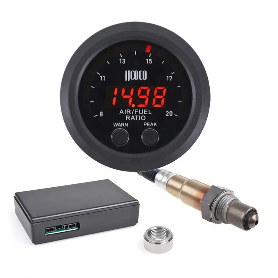 Analizador relación aire combustible banda ancha 52mm serie S LED