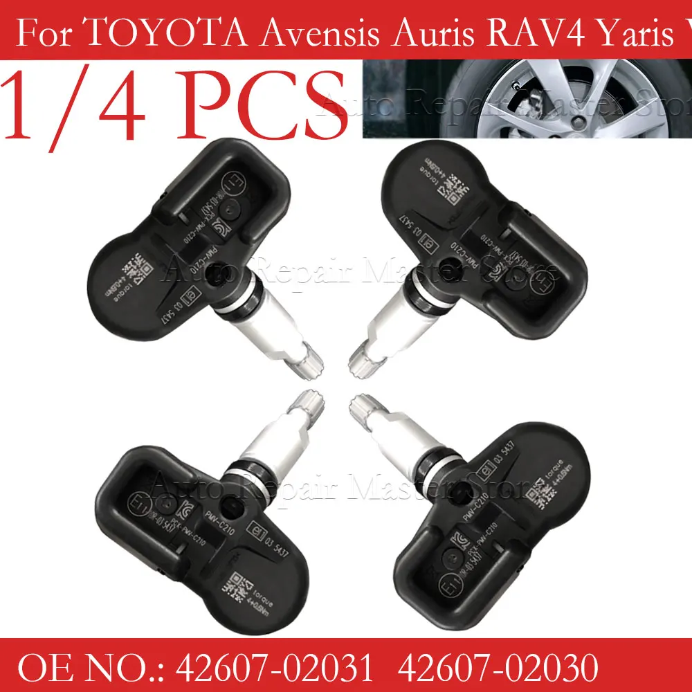 Sensor presión neumáticos TPMS PMV-C210 42607-02031 Toyota RAV4 - imagen 2