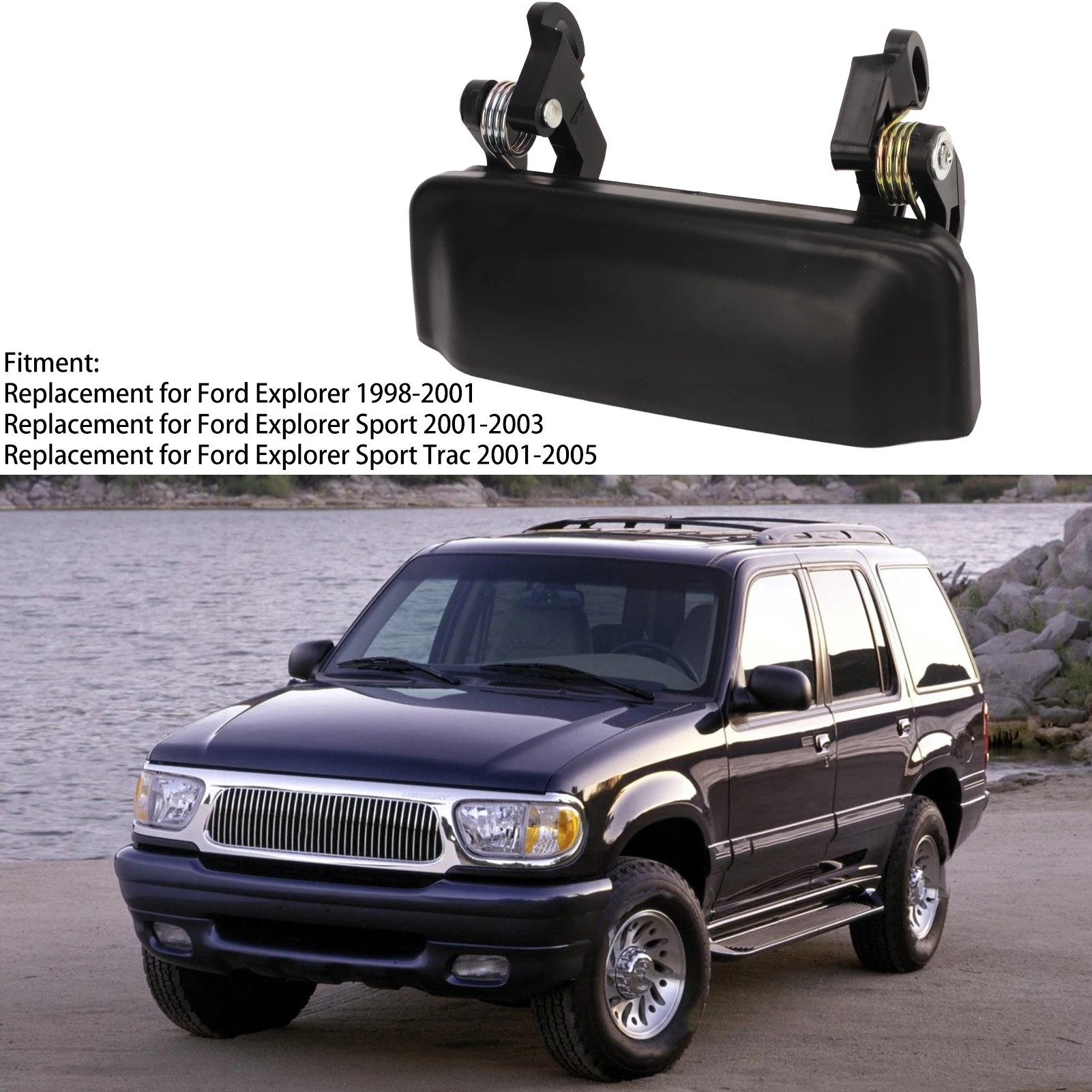 Manija puerta exterior Ford Explorer Sport Trac - 2L2Z 7822404 - imagen 5