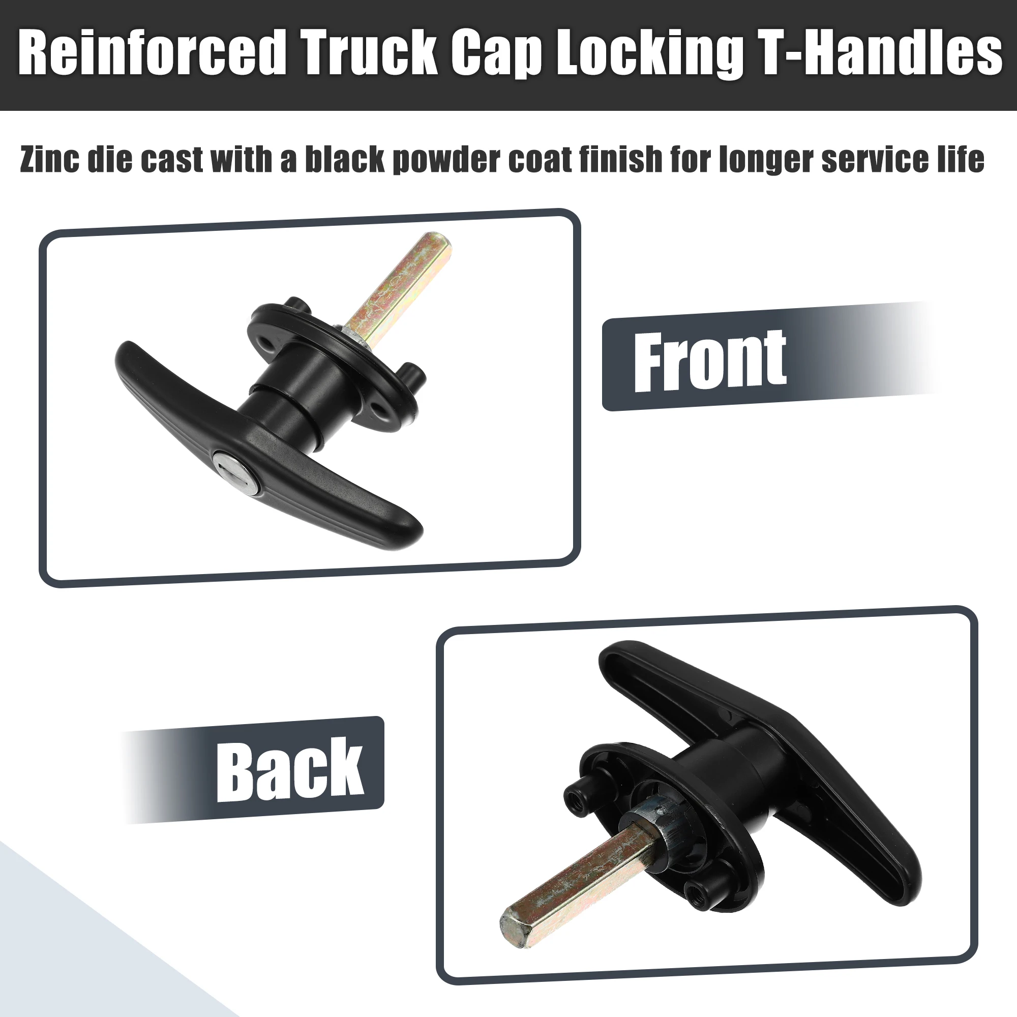 Cerradura manijas tapa pick-up X Autohaux para camiones - imagen 5
