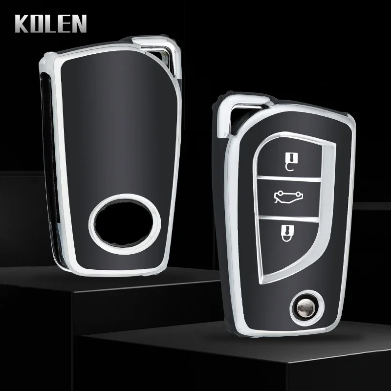Funda de TPU para llave Toyota Auris, Corolla, Yaris y RAV4 - imagen 3