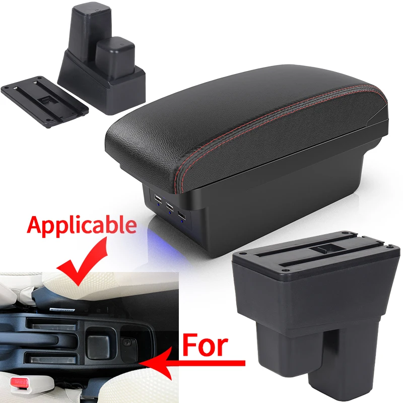 Reposabrazos central para Honda Jazz II 2008-2013 con compartimento - imagen 2