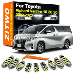 ZITWO Kit LED para luces interiores de Toyota Alphard y Vellfire
