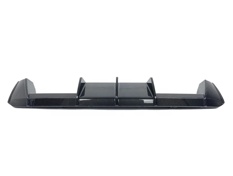Alerón difusor parachoques trasero fibra carbono BMW G80 M3 G82 G83 M4 - imagen 4