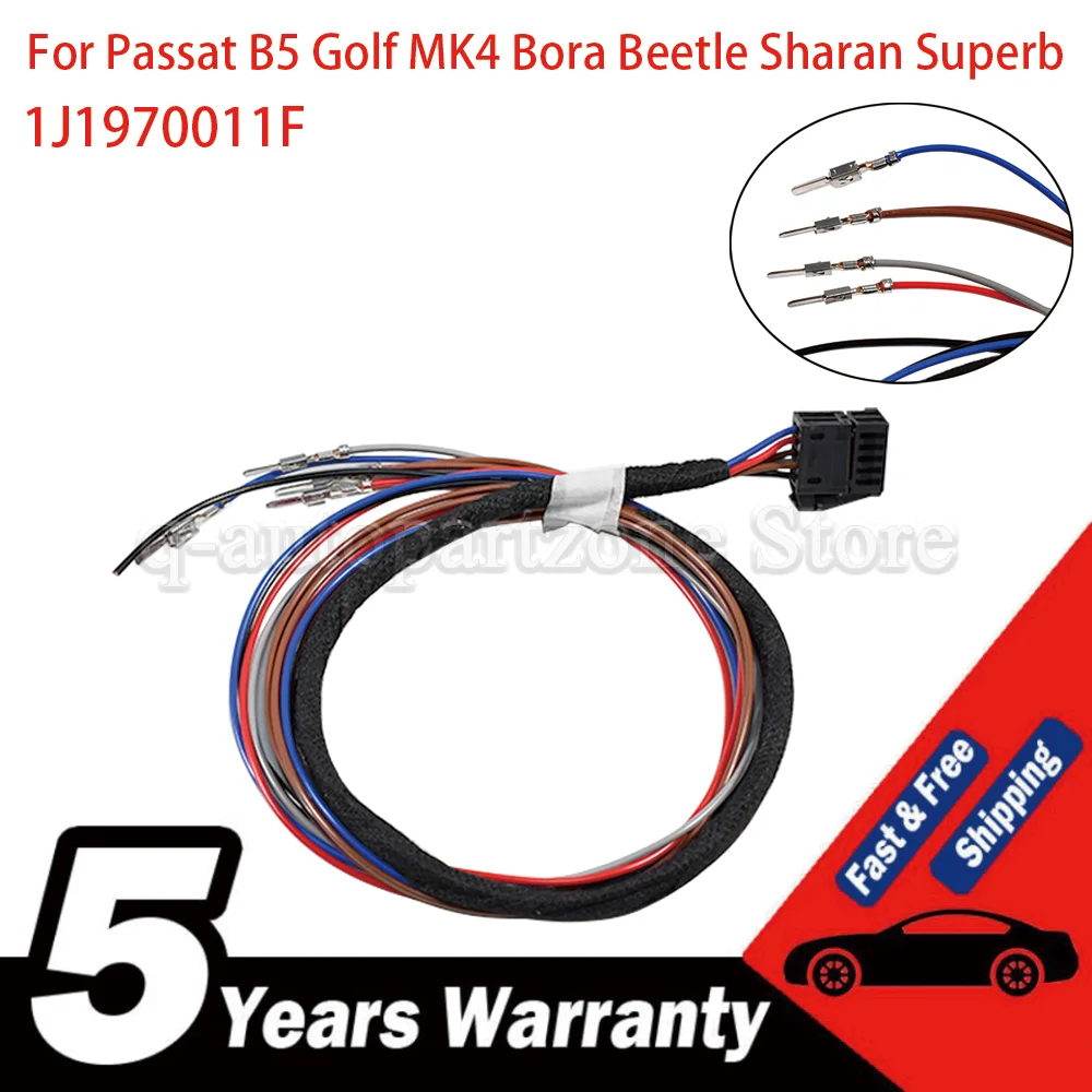 1J1970011F Cable de control de crucero para volante – Golf IV, Passat B5 y Bora