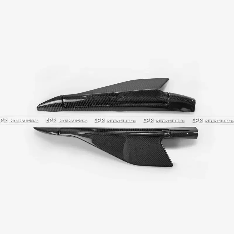 Aleta lateral de fibra de carbono estilo CRS para Audi R8 4S 2015-18 - imagen 3
