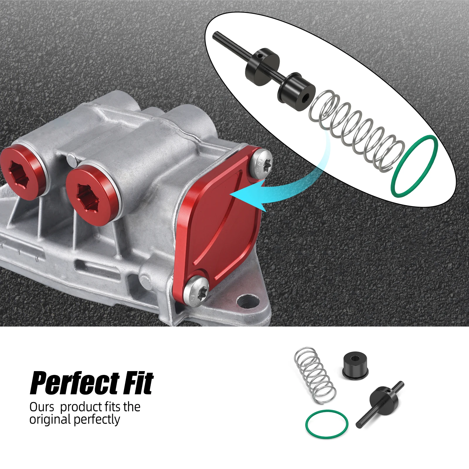 Termostato aceite N54 N55 para BMW E90 E92 F30 - imagen 3