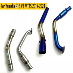 Silenciador de escape Yamaha R15 V3 MT-15 acero inoxidable