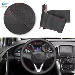 Funda de cuero para volante Opel Astra K, Corsa E e Insignia