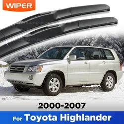 Escobillas limpiaparabrisas de goma Toyota OEM Highlander XU20