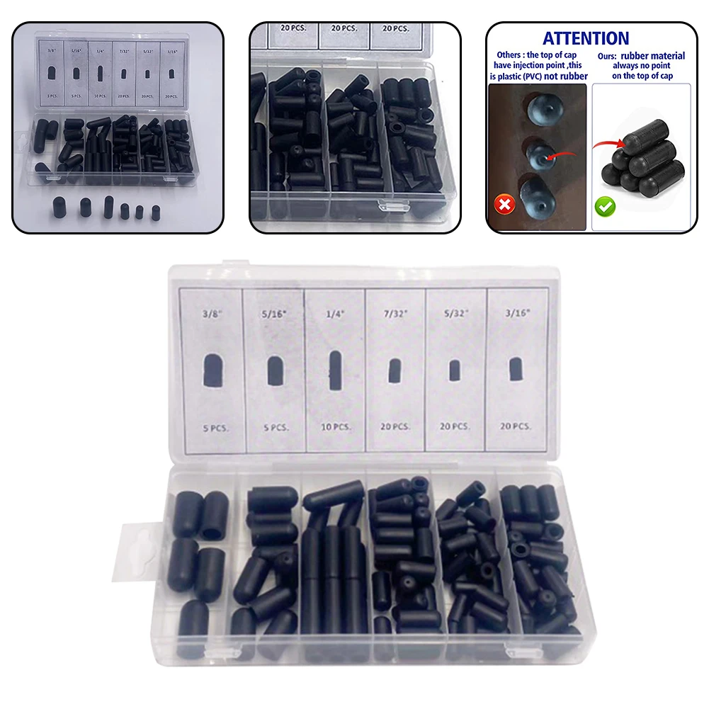 Kit tapones válvula vacío universal goma - imagen 2