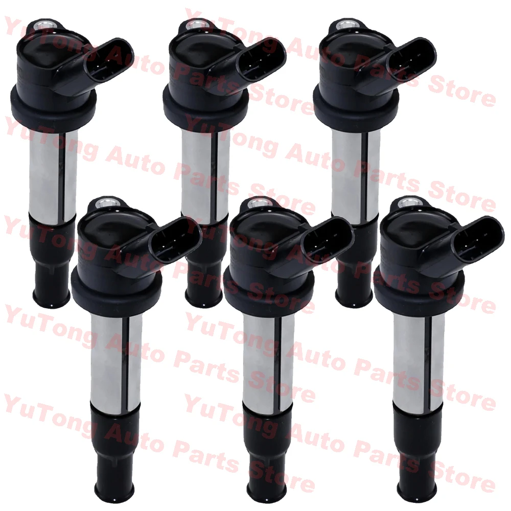 6 uds/4 Uds para Chevrolet Epica 2.0L 2.5L 2006-2011 Daewoo Tosca Jinbei T30 T32 Baic M30 M35 bobinas de encendido 25181813 28063913 4A15