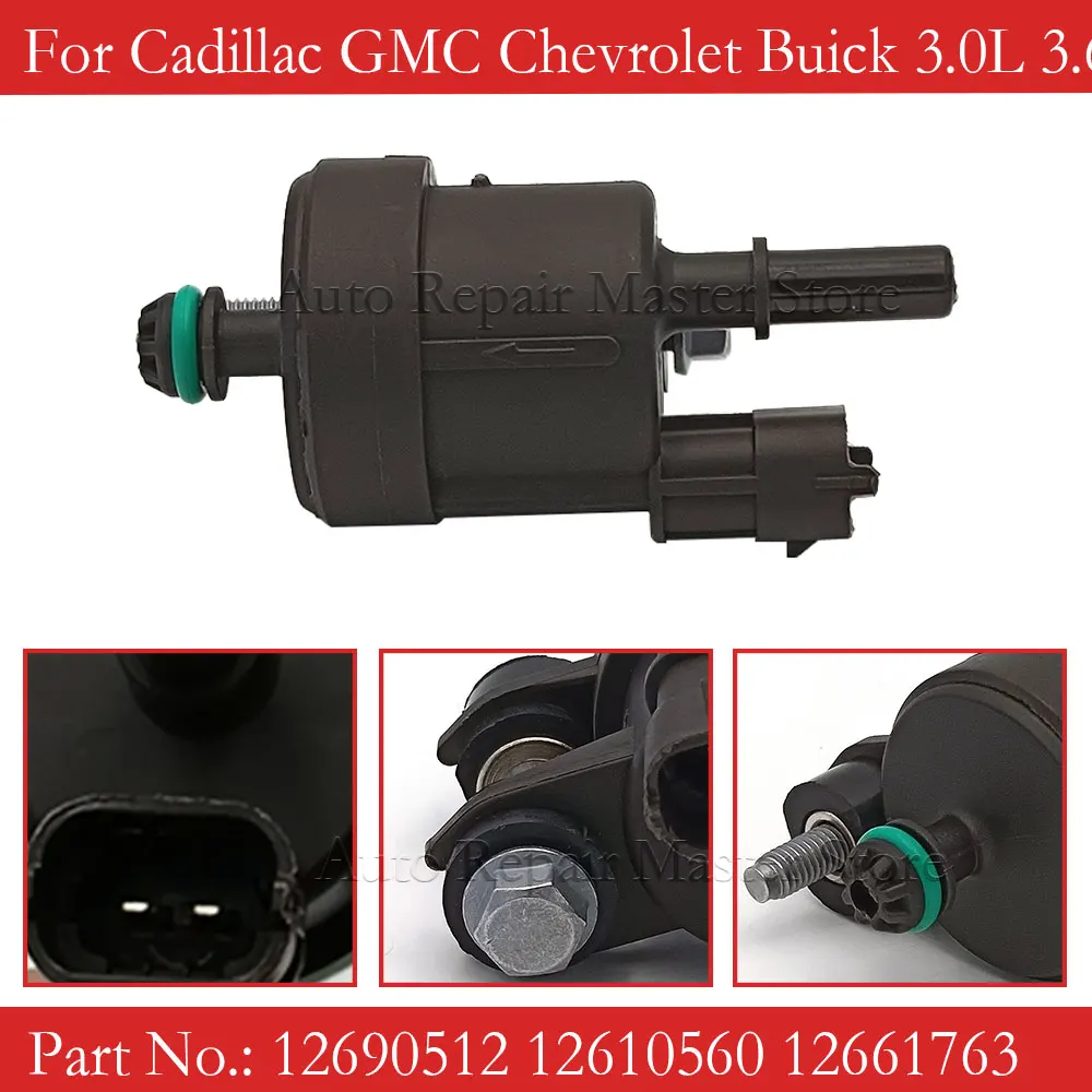 12690512 Electroválvula de purga Chevrolet/GMC 3.0-3.6 V6 - imagen 2
