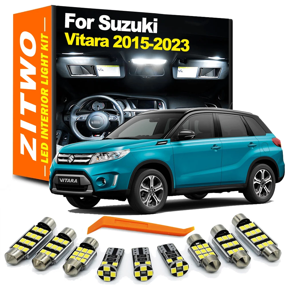 ZITWO Luces LED interiores y de cortesía para Suzuki Grand Vitara MK4