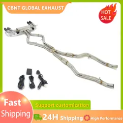 CBNT Silenciador cat-back con válvula para BMW F85/F86 X5M/X6M