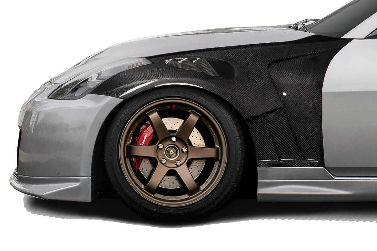 Tablero frontal de fibra de carbono Nissan 350Z Z33 (2003-2008) - imagen 2