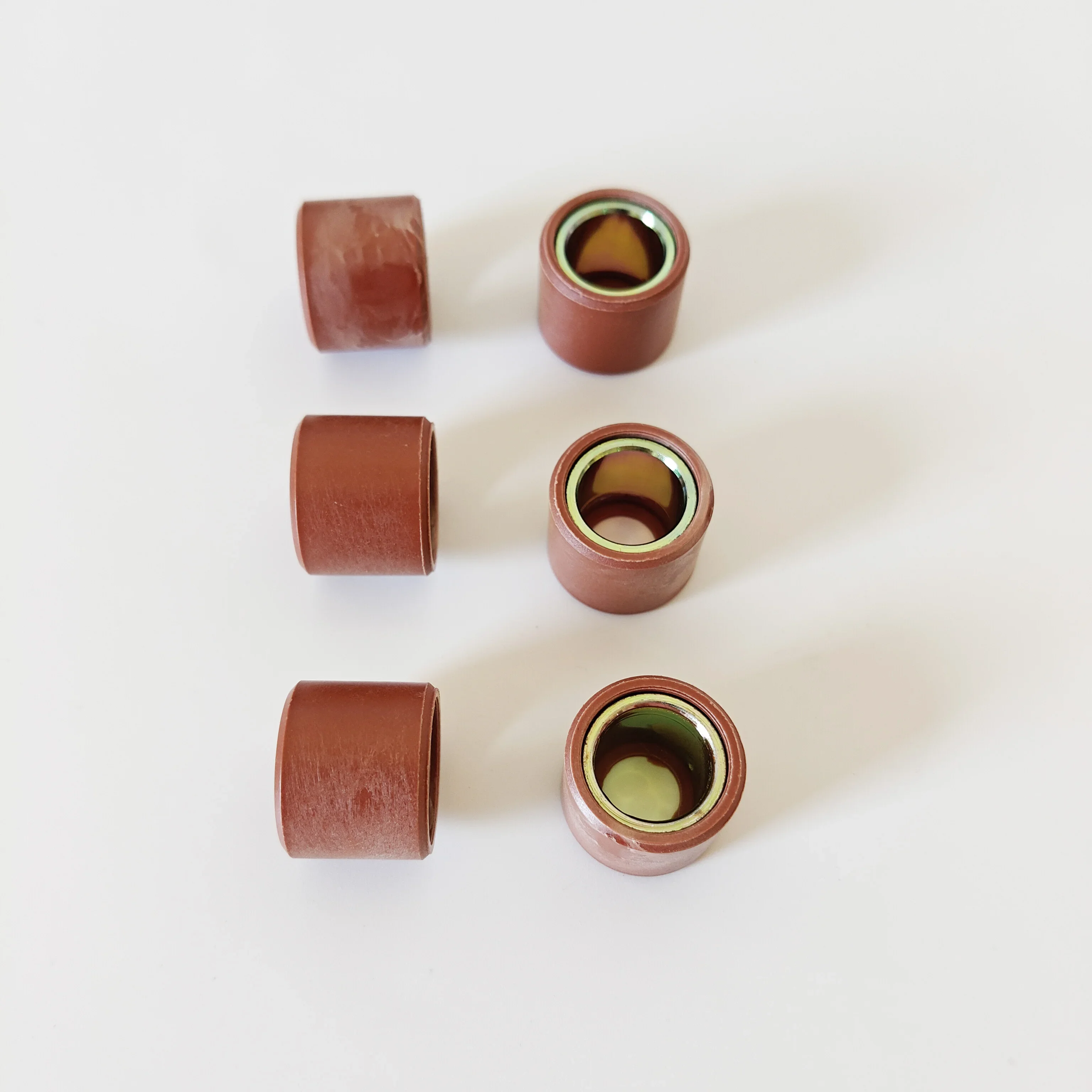 6 uds 21x17mm 13,8g rodillo variador Original para APRILIA Scarabeo Leonardo euro PIAGGIO Beverly MP3 VESPA GTS es decir Tourando 300 - imagen 2