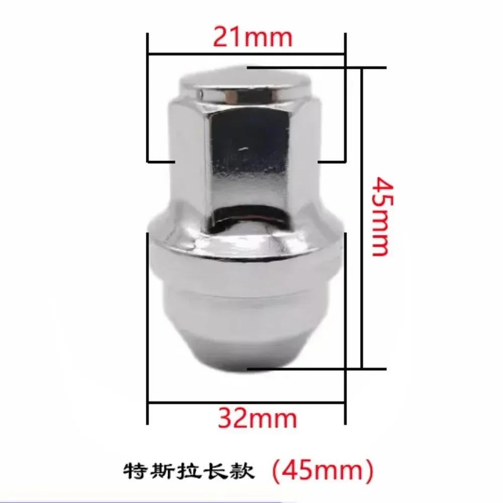 Tuercas de rueda Tesla Model 3 S X Y con llave hex - imagen 5