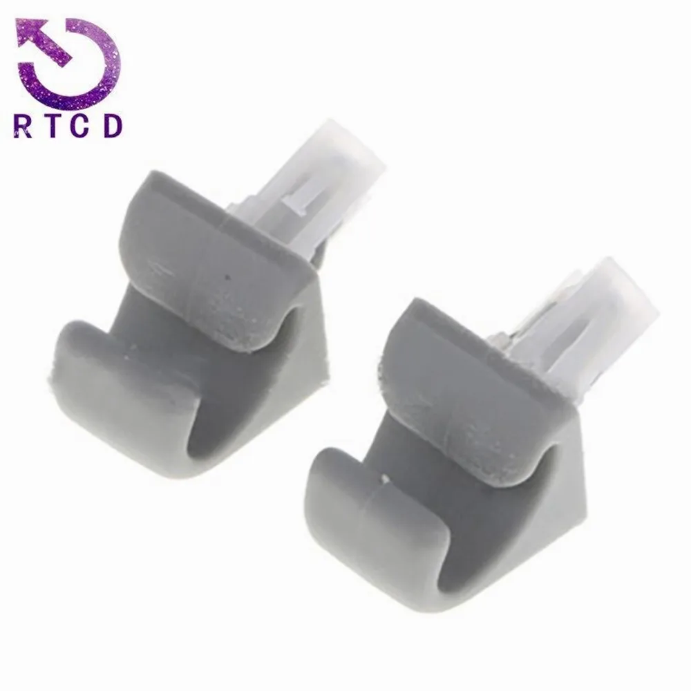 Clip gancho visera de techo Toyota Camry Corolla beige/gris