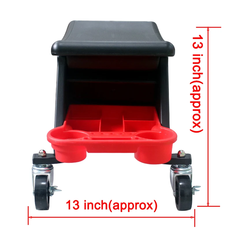Taburete rodante de mecánico para taller, lavado y pulido de coches - imagen 3
