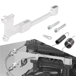 Soporte cable acelerador aluminio 6061-T6 para carburador 4150