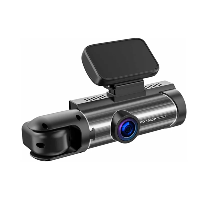 Dashcam dual coche visión nocturna IR detección movimiento