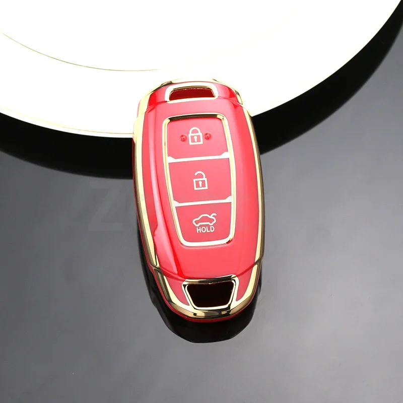 Fundas llaves Hyundai i20 i30 Kona Elantra Sonata - Carcasa TPU protección - imagen 4