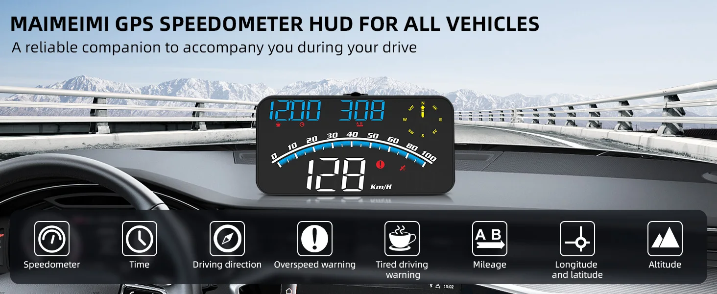 Visualización de datos de velocidad y conducción