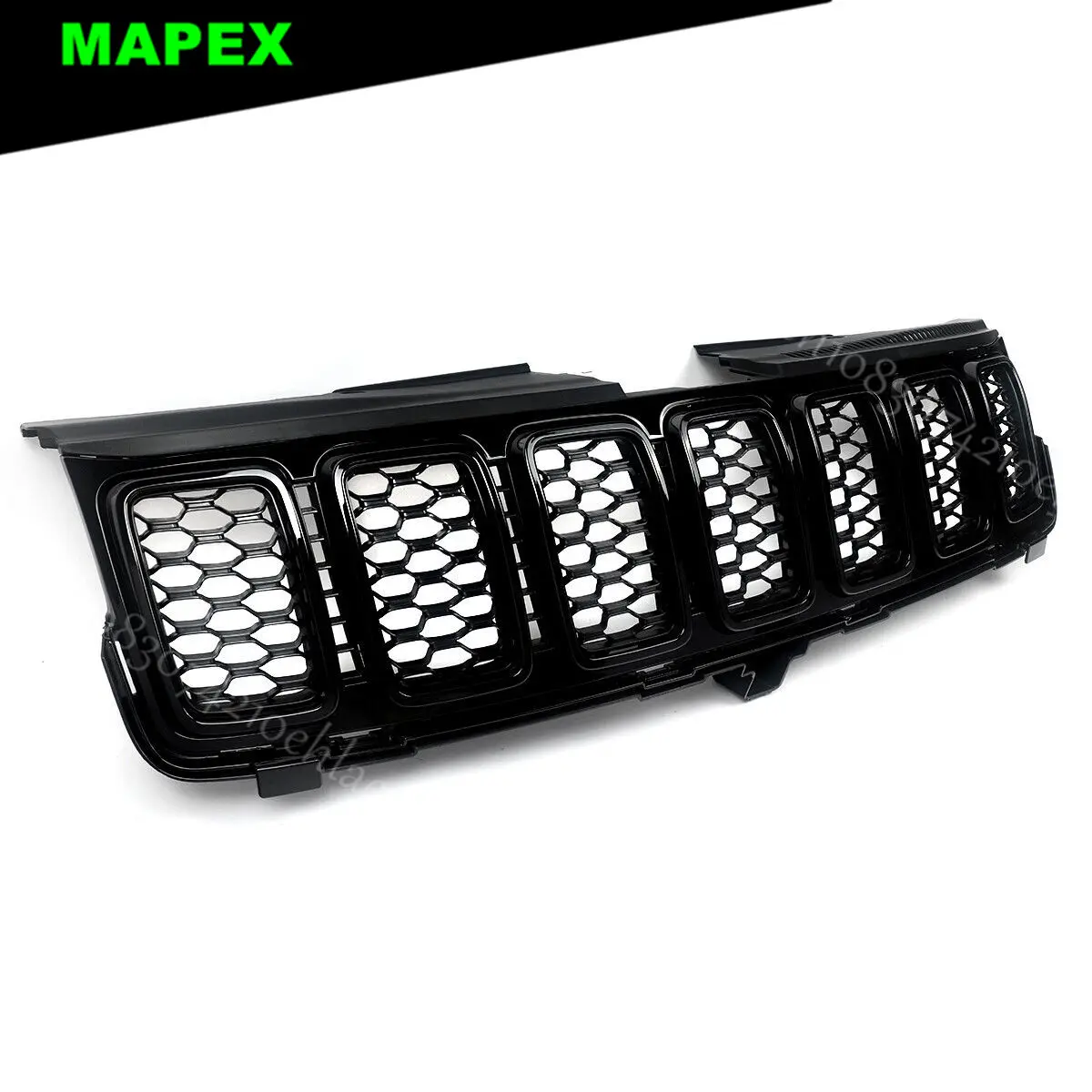 Parachoques delantero negro rejilla Jeep Grand Cherokee 2017-2020 - imagen 3