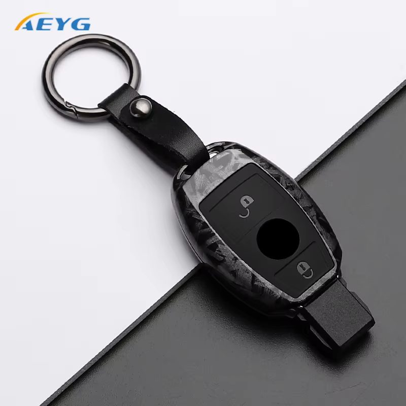 Vista de la funda para llave de Mercedes-Benz