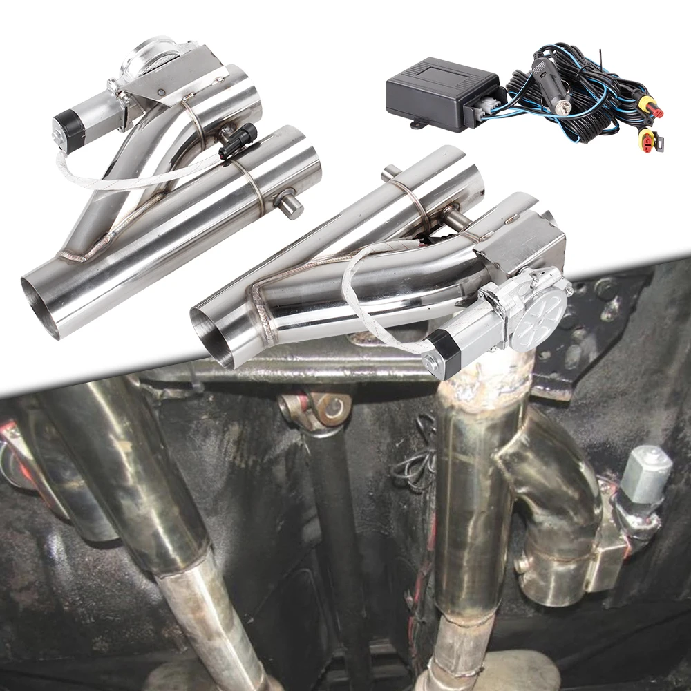 Kit de válvulas dobles de escape eléctrico RASTP BOV055