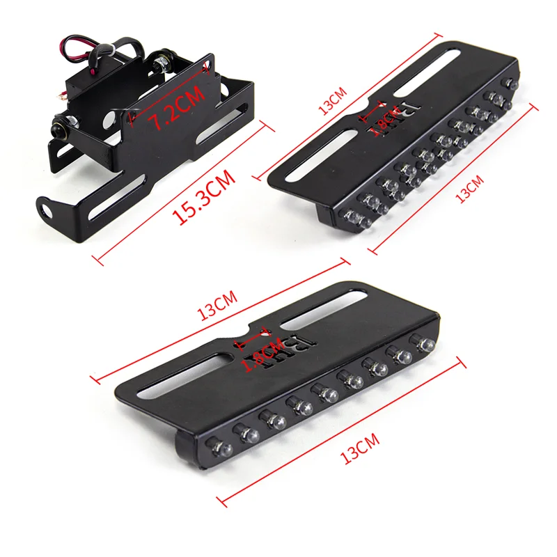 Piloto trasero LED con intermitentes para Yamaha XTZ 125/250 - imagen 5