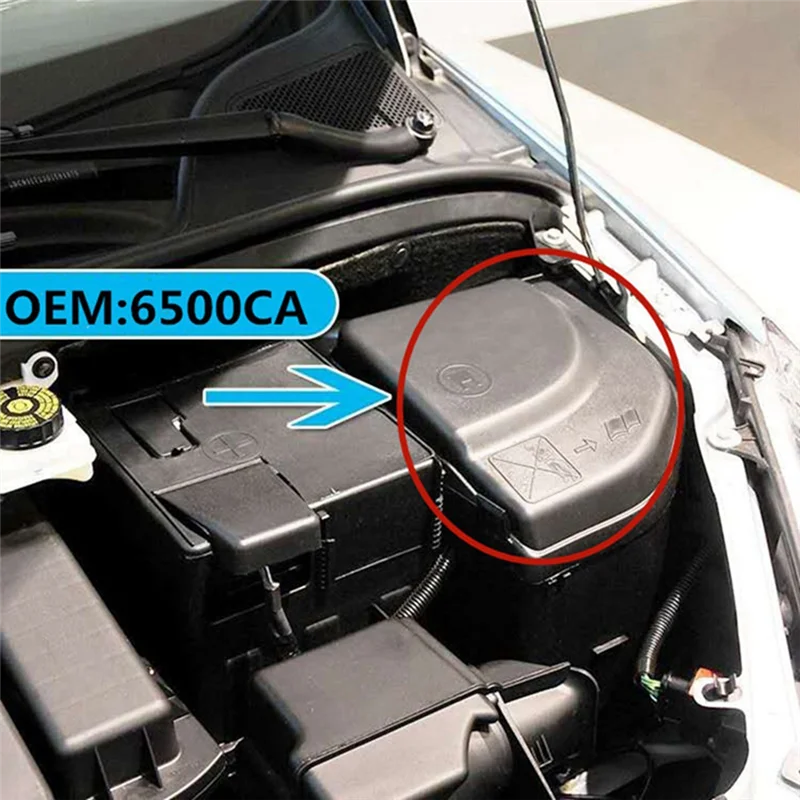 6500CA fusible BSM Servo caja cubierta soporte caja de fusibles cubierta soporte para 307CC SW 308CC SW 408 3008 RCZ Citroen C4 Picasso DS5 - imagen 4
