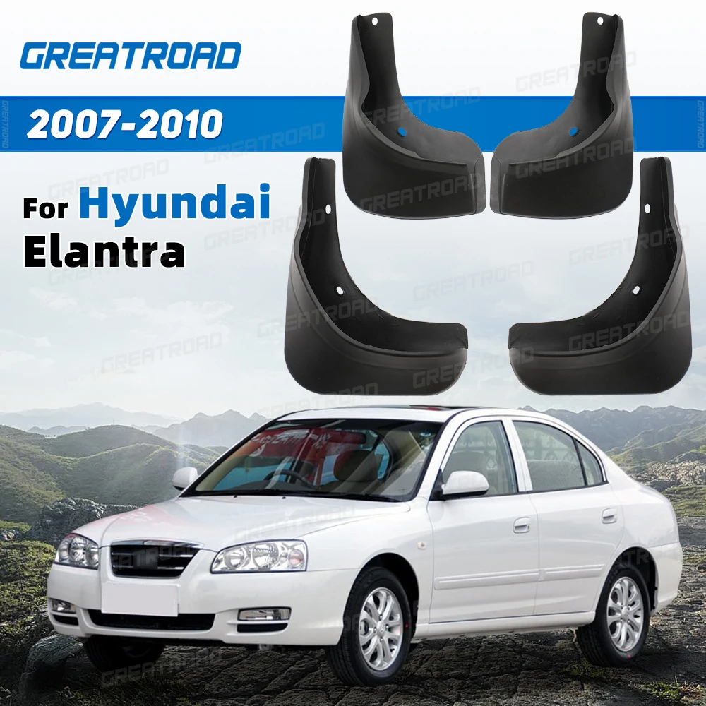 Guardabarros Hyundai Elantra 2007-2010 Delanteros y Traseros - imagen 2