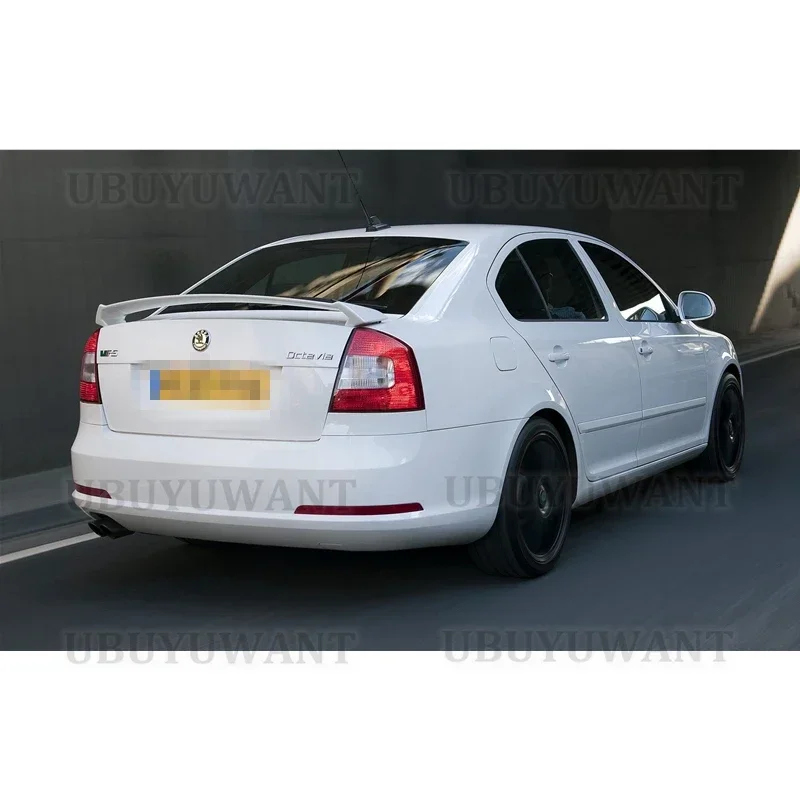 Alerón de techo negro brillante para Skoda Octavia RS 2008-2012 - imagen 3