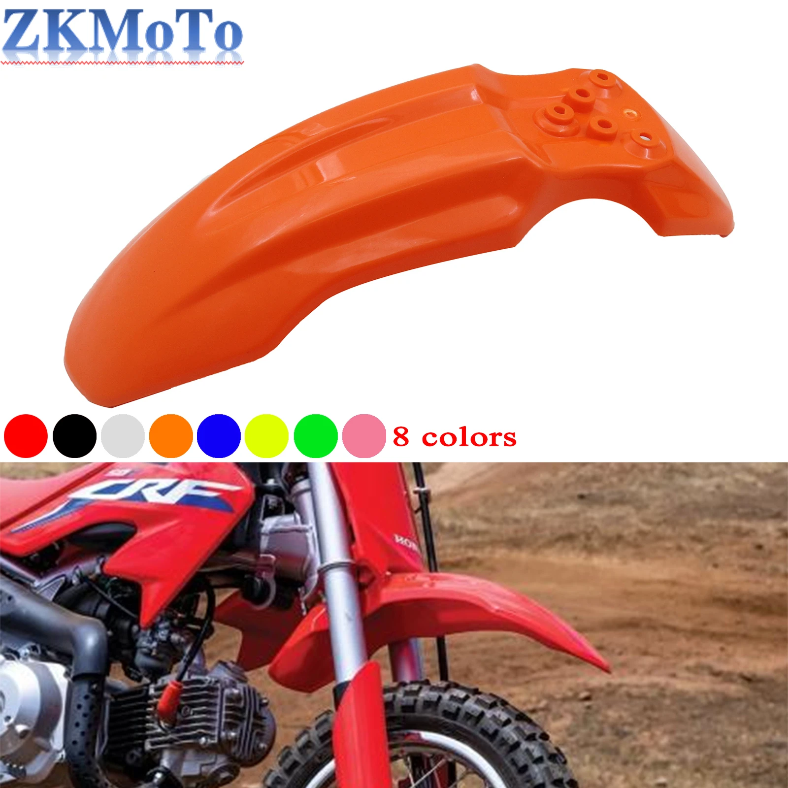 Guardabarros delantero mini Honda CRF50/XR50 – universal