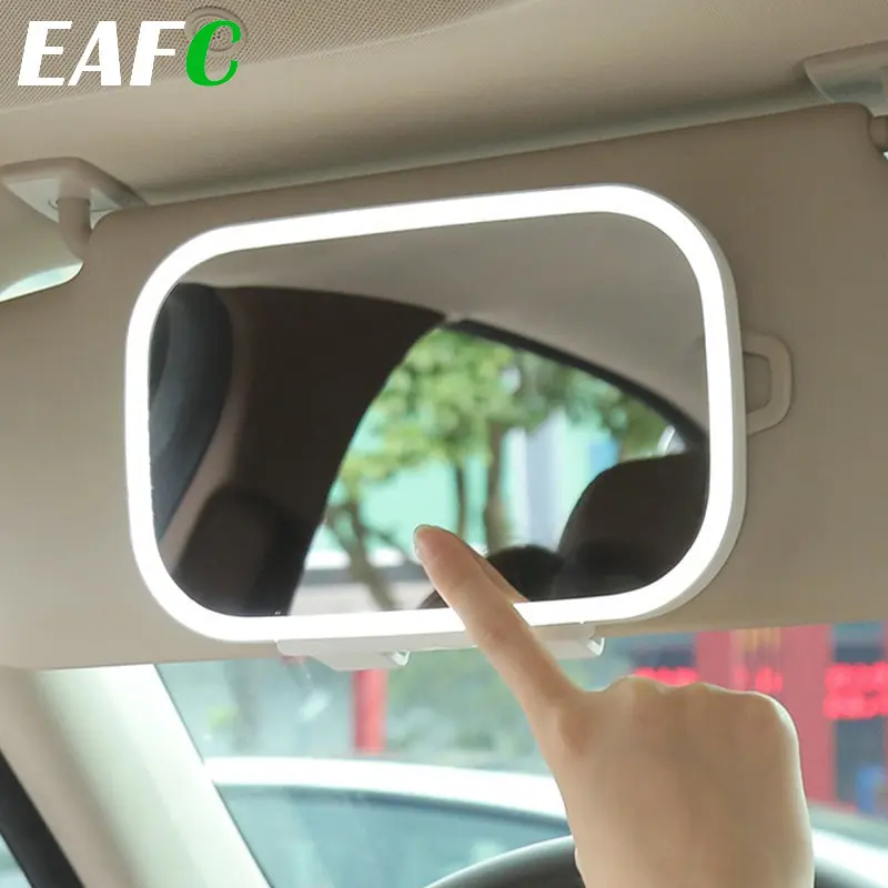 Espejo táctil LED interior con regulación 3 velocidades universal coche