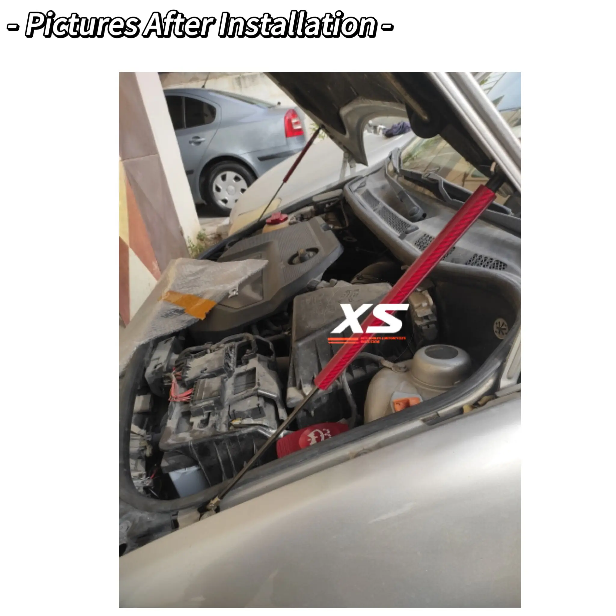 Amortiguadores de capó delantero para Skoda Fabia I 6Y (1999-2007) - imagen 2