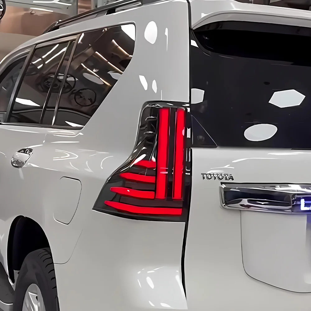 Luces traseras LED para Toyota Prado 2010-2023 giro dinámico