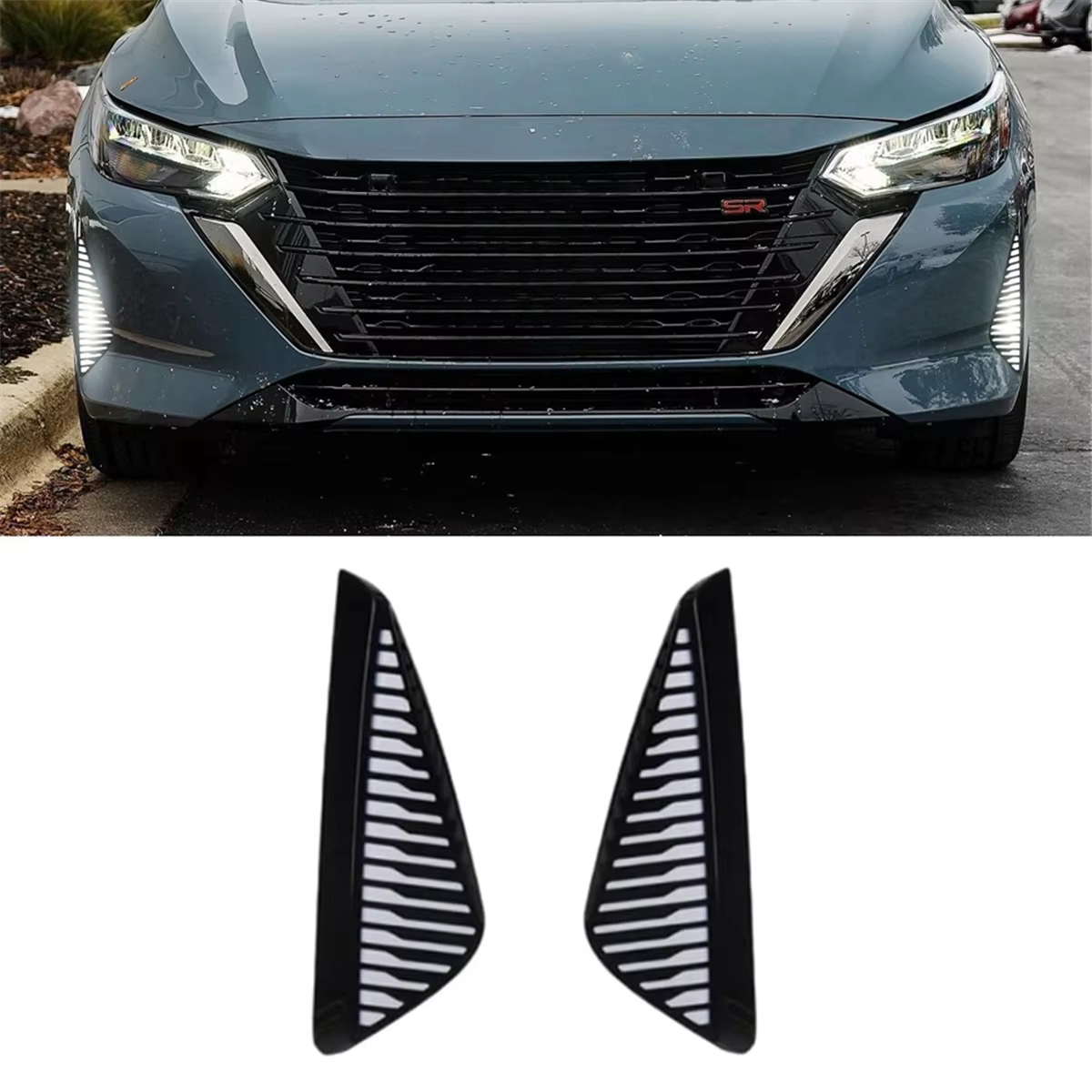 Luces diurnas LED con intermitente y antiniebla para Nissan - imagen 5